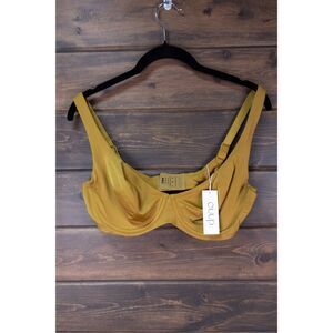 CUUP The Scoop Micro Bra Sun Yellow 38C Underwire NWT MSRP $78